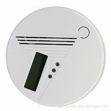 CO and Gas Detector, Powered by 9V Battery, Three LED Indicative Lights, with CE & RoHS Marks